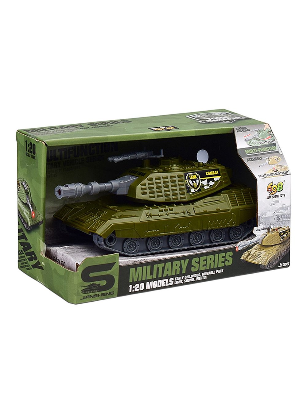 Игрушка Танк Вперёд! на батарейках (JS197)