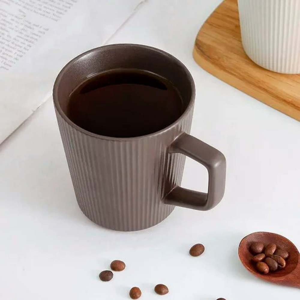 Кружка керамическая Taybär, 13*9 см, коричневый, 750 мл