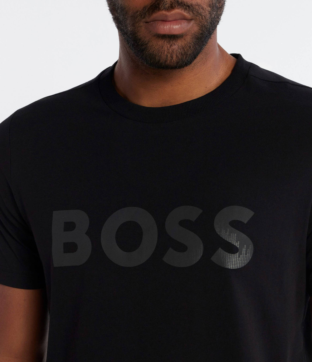 Футболка Tee Mirror 1 BOSS GREEN - черный(50506363)