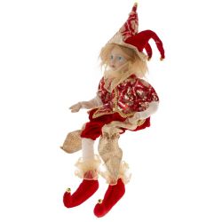 GAEM Игрушка набивная "Клоун" (муз, движ), L16 W14 H50/23 см