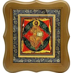 Подаждь Боже - Спас в силах. Копия иконы Андрея Рублева на холсте.