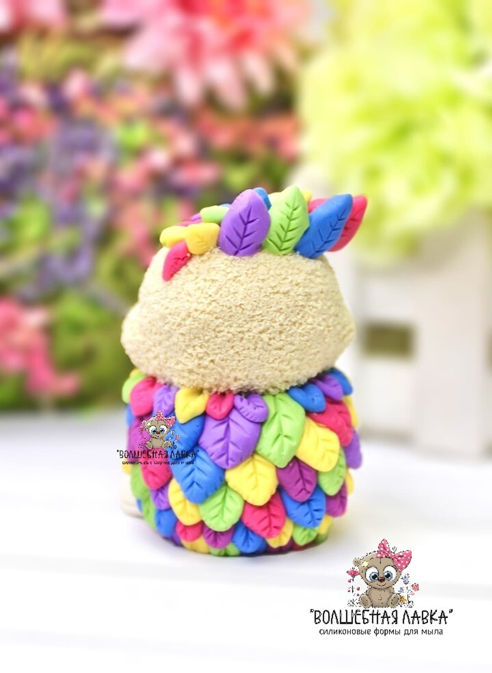 Силиконовая форма Попугай Кеша