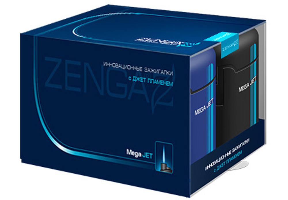 Зажигалка Zenga ZL-3 Mega Jet