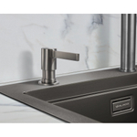 Дозатор для жидкого мыла Milacio MCU.933.GM, вороненая сталь