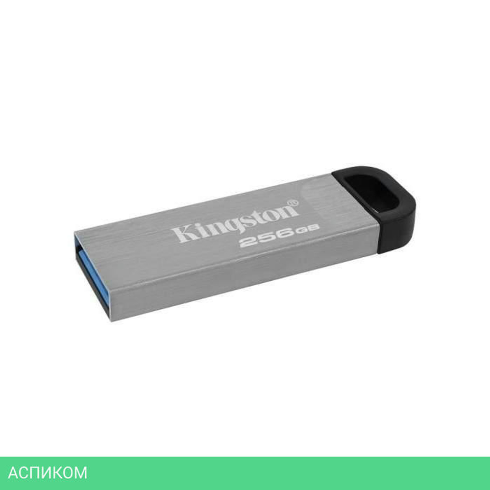 USB Flash-накопитель Kingston DataTraveler Kyson 256GB металл серебристый (DTKN/256GB)