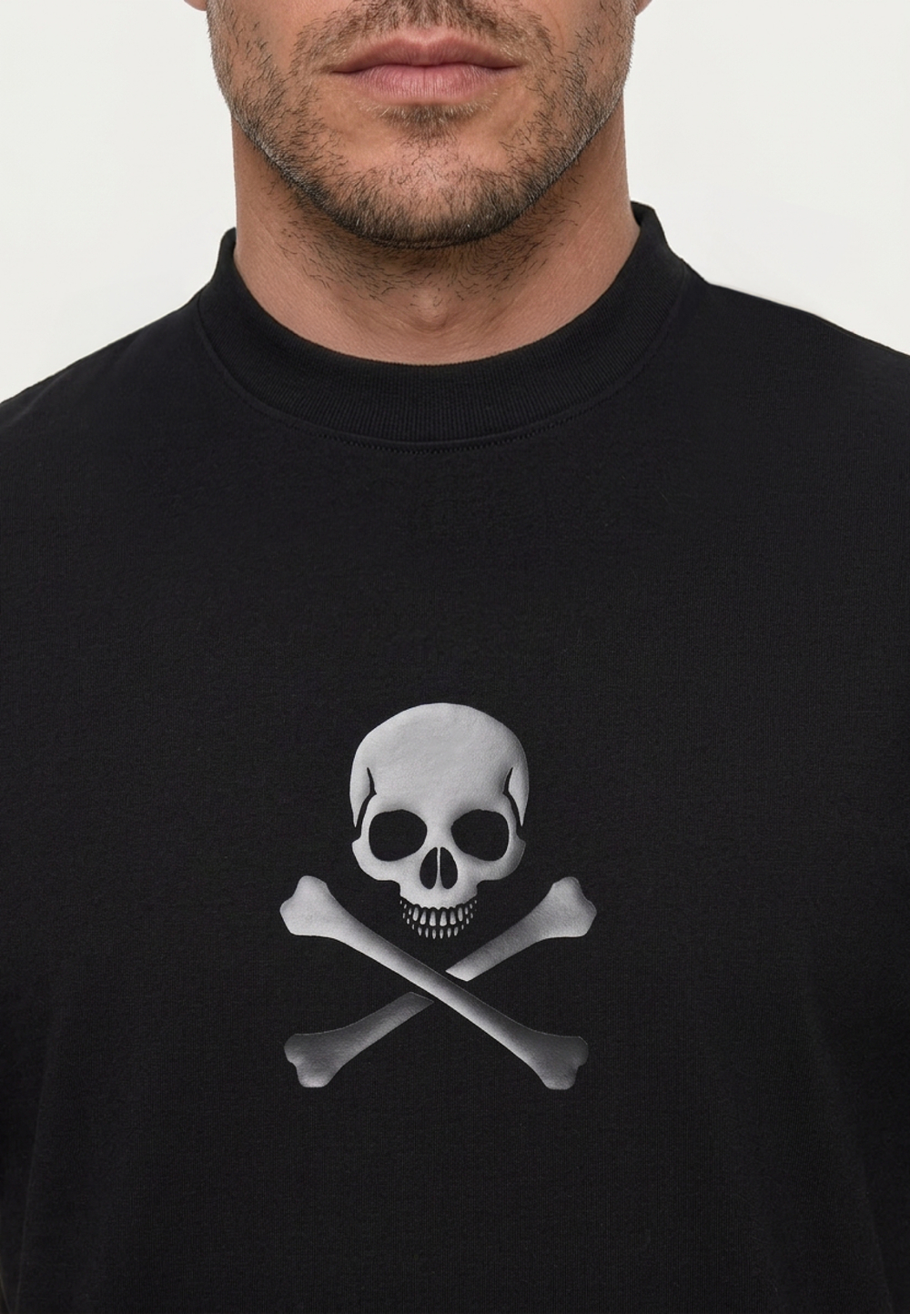 Футболка "ЧЕРЕП" Черная