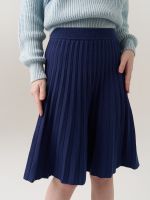 Юбка школьная для девочки AT883 сапфировый