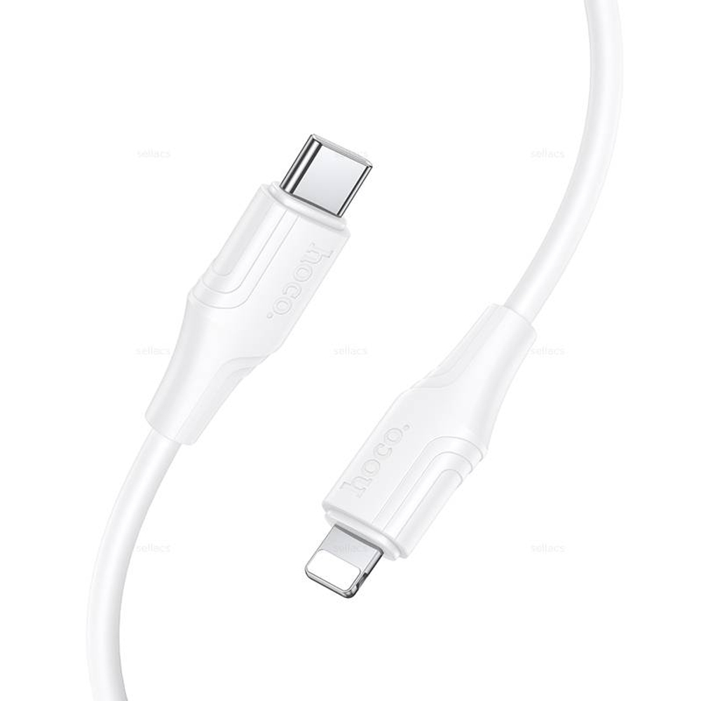 Кабель Type-C на Lightning 27W Hoco X124 (white)