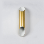 720622 Бра SIENA 2х40W G9 ЗОЛОТО/БЕЛЫЙ