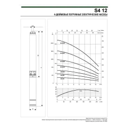 Насос скважинный DAB S4 12/36 10HP T400/50 4OL, 60197505