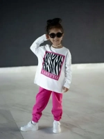 Белый костюм для девочки