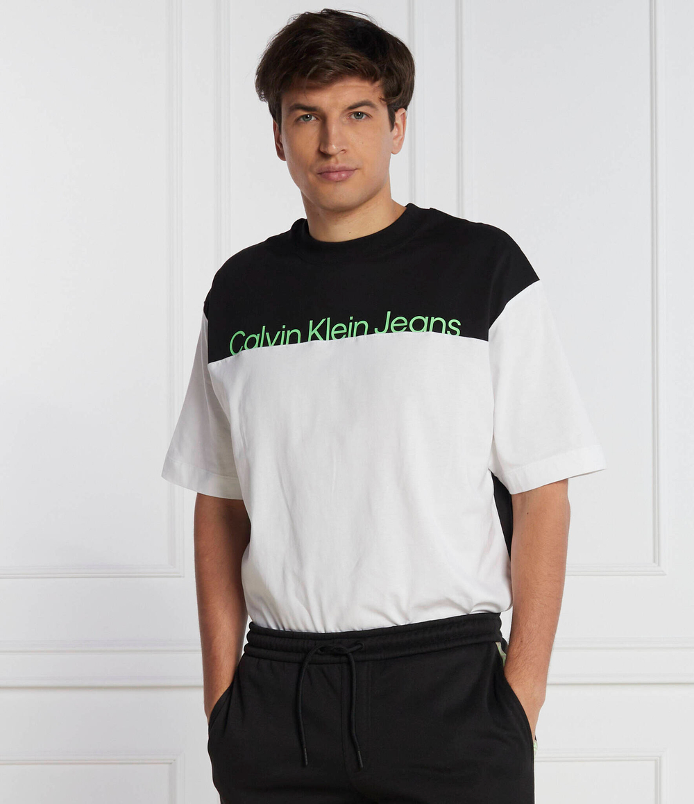 Футболка CALVIN KLEIN JEANS - белый(J30J324010)