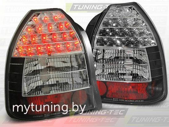 Задние фонари Honda Civic 6 black led