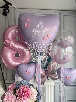 шары на 8 марта № 24