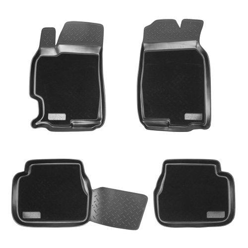 Ковры в салон Norplast/Unidec для Mazda 6 (2002-2007)Полиуретан,Черный, арт.NPL-Po-55-06-CM