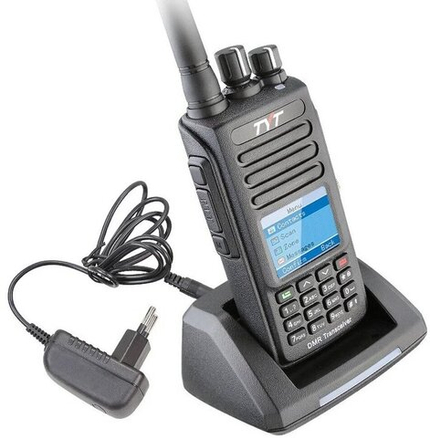 Портативная рация TYT MD-UV390 DMR AES256, 10W, 3600 mAh, Type-C