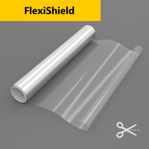 Пленка для защиты лобового стекла FlexiShield DFR CLR, 1.22x30м. (на отрез)