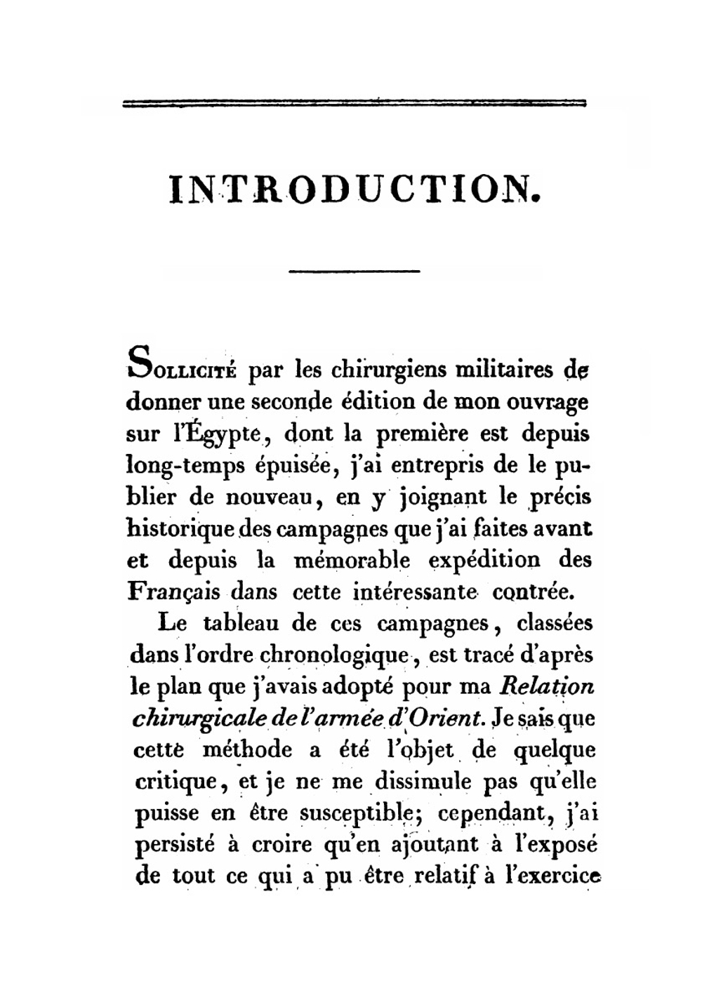 Mémoires De Chirurgie Militaire. Tome 1 | D.J. Larrey