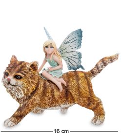 Great Art GA-95 Статуэтка «Маленькая фея с котом»