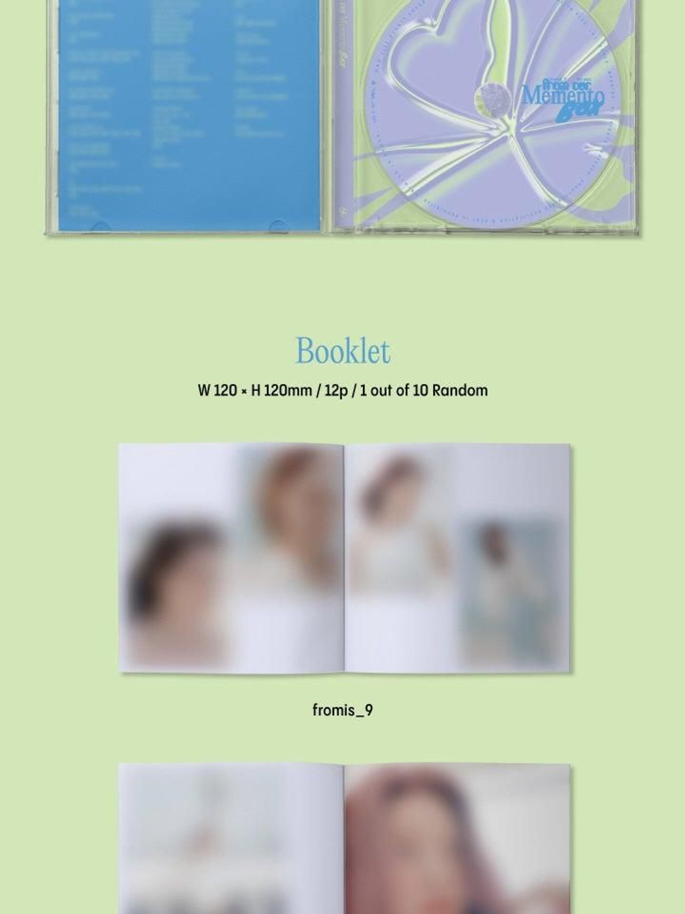 Альбом fromis_9 - from our Memento Box 5th Mini Album JEWEL CASE Version