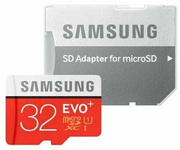 Карта памяти MicroSD 32GB Samsung EVO PLUS