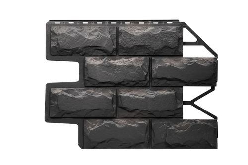 Фасадные панели FINEBER Блок Темно-серый