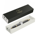 Ручка шариков. Parker IM Premium Grey Core GT (2214613) M син. черн. подар.кор.