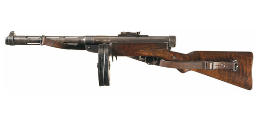 Tikka Suomi KP31 СХП охолощенный пистолет-пулемет. Оригинал Финляндия с клеймами