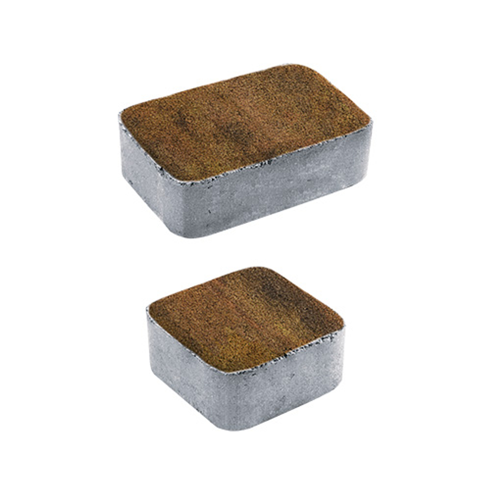 Тротуарная плитка КЛАССИКО - Листопад гранит Саванна, комплект из 2 видов плит