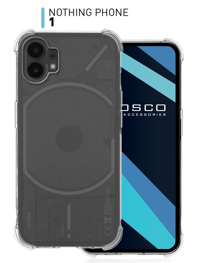 Чехол ROSCO для Nothing Phone (2) (арт.NO-PH(2)-TPU-01-POCKET )