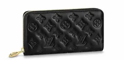 Кошелек женский Louis Vuitton Zippy черный