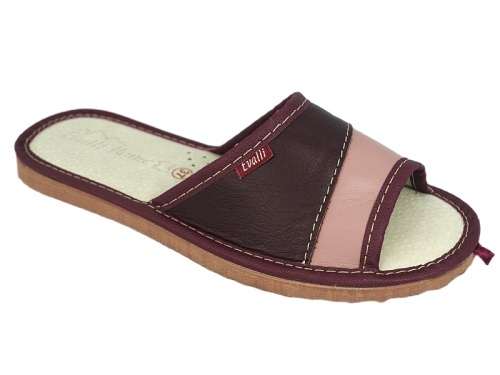 Тапочки женские (02-012 Бордово-лиловый) (Размер: 48)