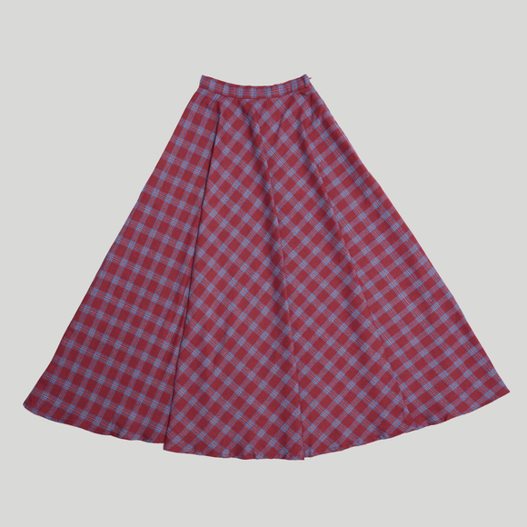 A-line Skirt Wine