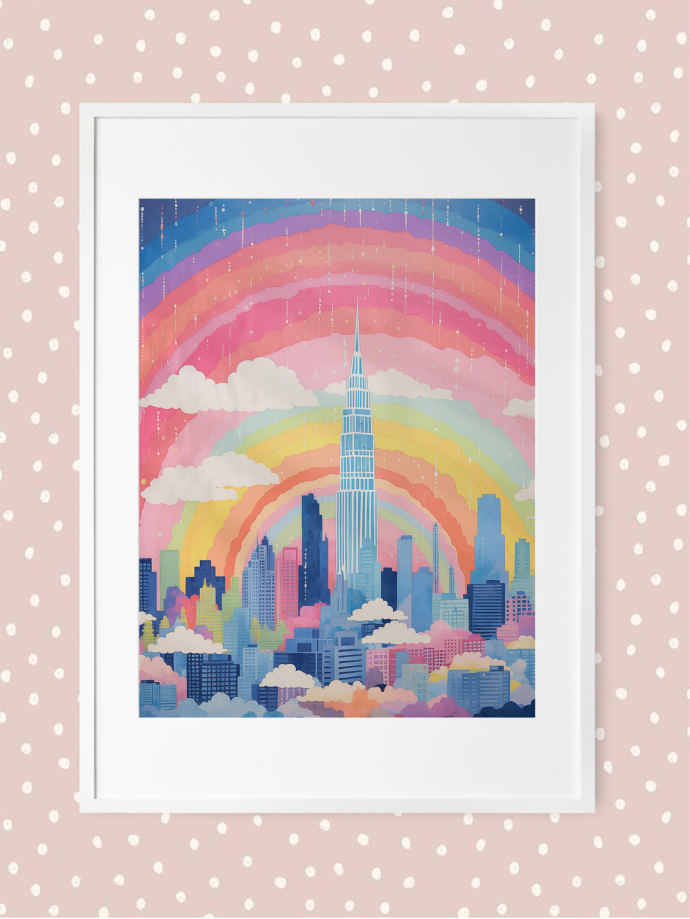 Постер электронный 30х40 см 1 шт