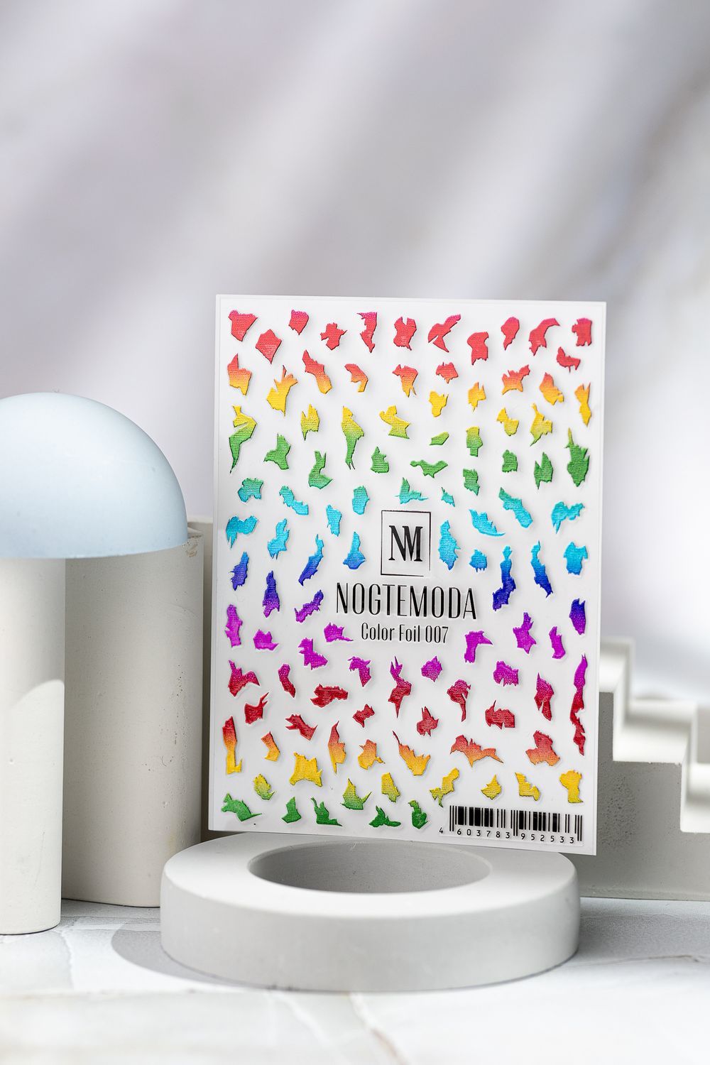 Nogtemoda Наклейки для ногтей Color Foil 007