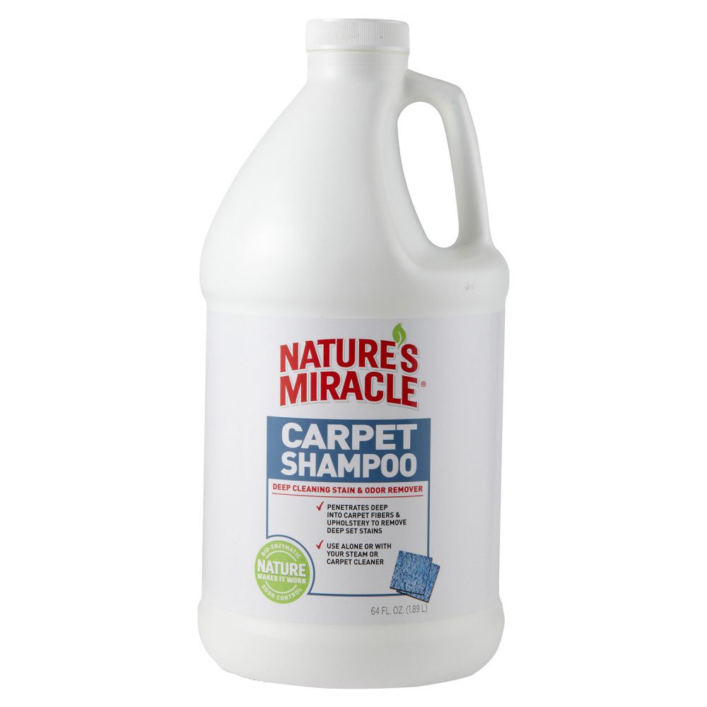 Nature&#39;s Miracle CarpetShampoo средство моющее для ковров и мягкой мебели с нейтрализаторами аллерге (1,9 л)