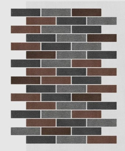 АМК фасад кирпич микс 322