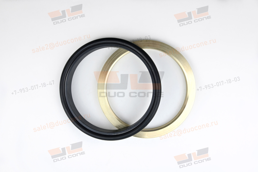 Уплотнение плавающее двойное коническое УПДК К17-А8 БР1 ГТС чугун + бронзовое кольцо