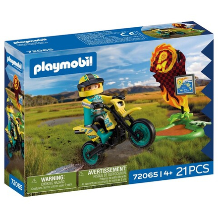 Playmobil - Cars Терренный мотоцикл 72065
