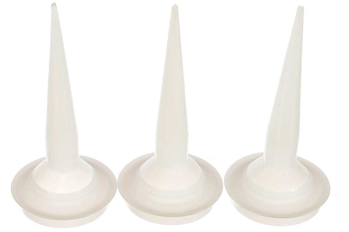 Сменные сопла к пистолету для герметиков, 3 шт. Сибртех