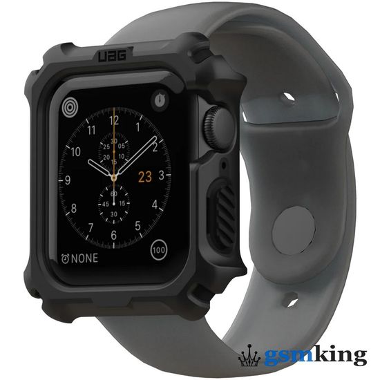 UAG Rugged Case for Apple Watch 44mm Black (Чёрный)19148G114040