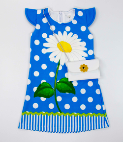 платье Ромашка сумочка 3324