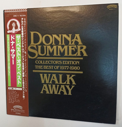 Винтажная виниловая пластинка Donna Summer Walk Away Collectors Edition (The Best Of 1977-1980) (Japan 1980)
