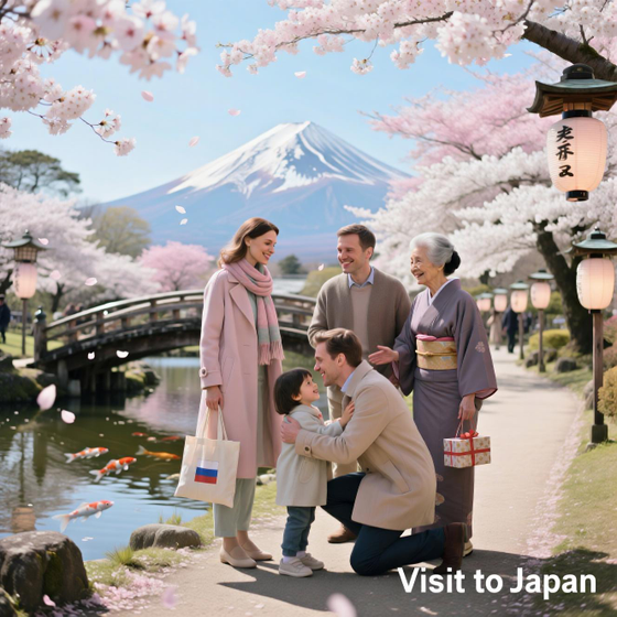 Виза в Японию для посещение родственников и знакомых