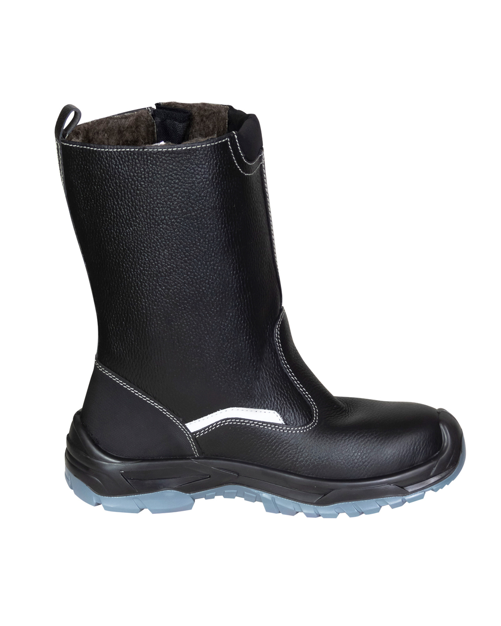 Сапоги SAVЁL-ДЖЕТ-ЗИМА, кожа, шерстин, ПУ-ТПУ