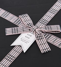 WF-171-B Набор коробок из 3 шт, черный/розовый