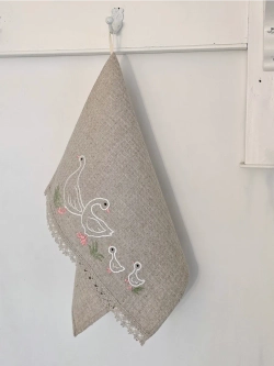 Полотенце для кухни Гуси