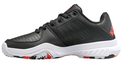 детские Кроссовки теннисные K-Swiss Court Express Omni - jet black/spicy orange/white