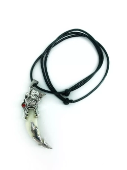 Кулон оберег амулет Настоящий Волчий Клык Зуб Волка талисман