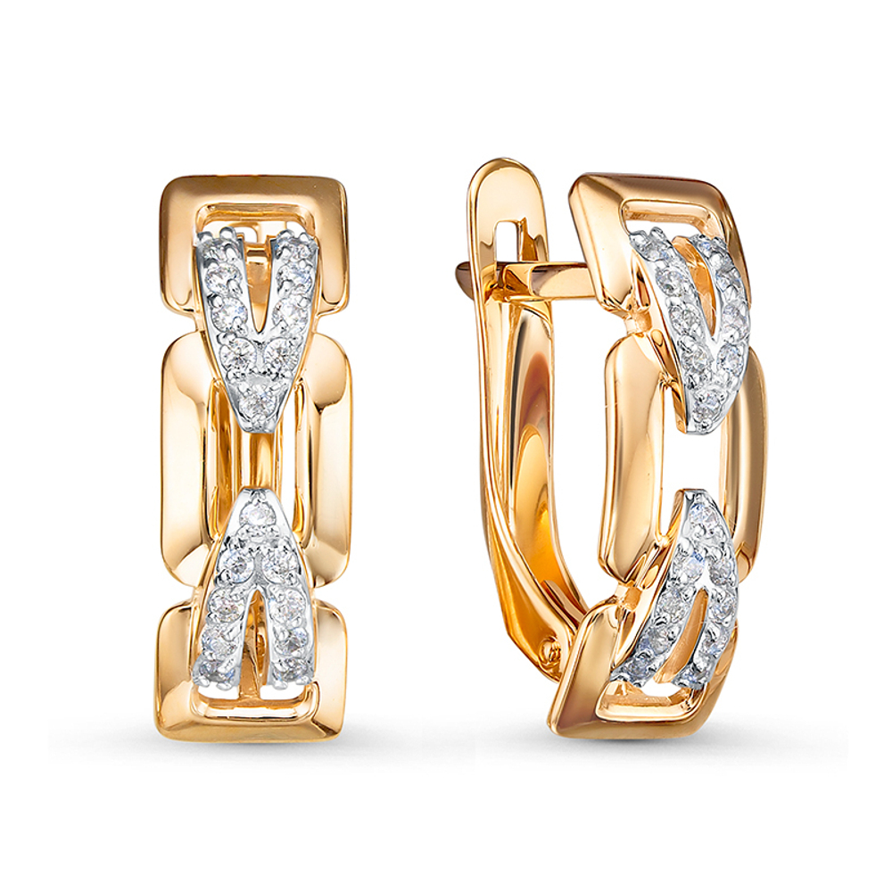 Серьги из золота 585 пробы